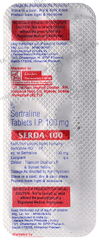 Serda 100 Tablet