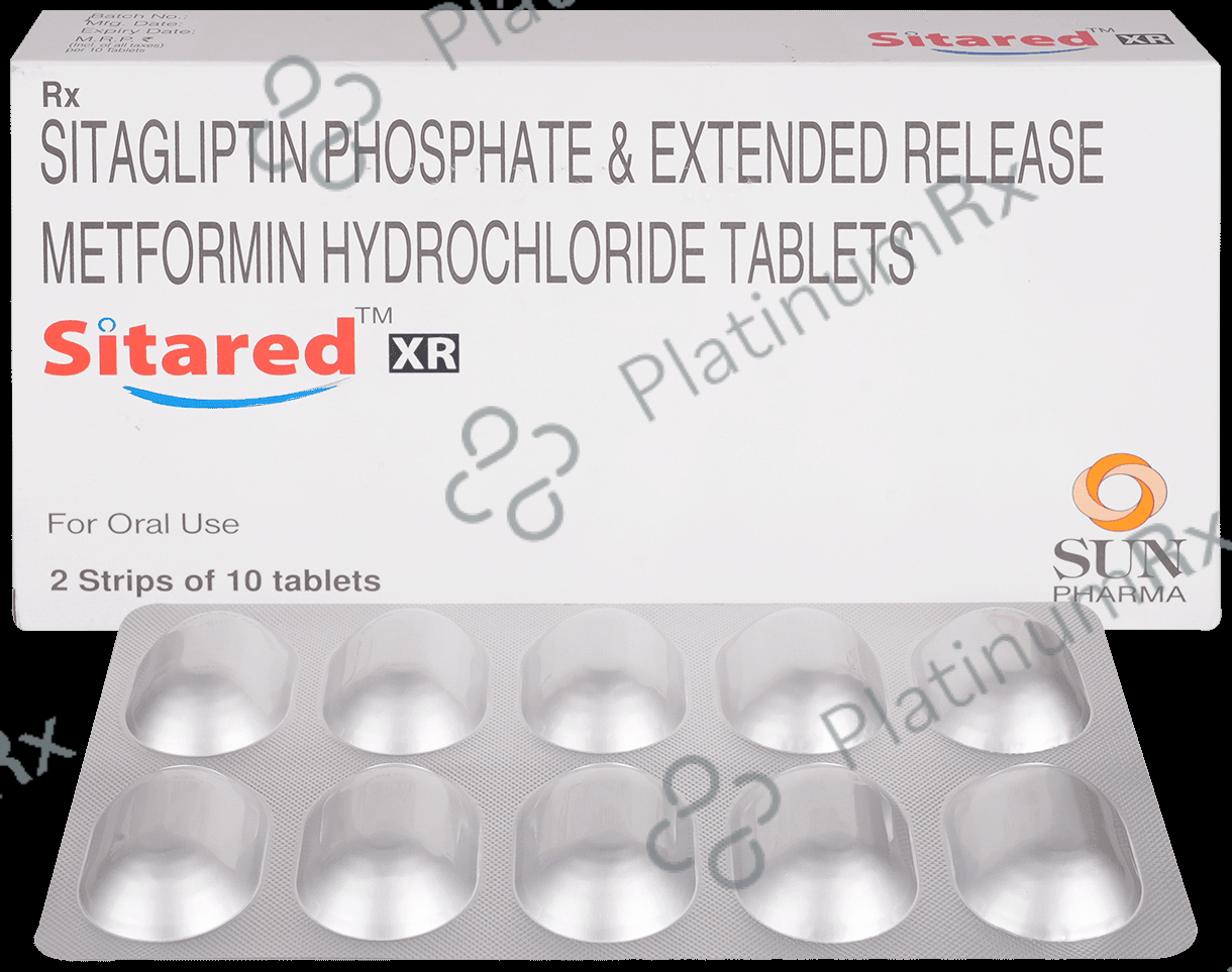 Sitared M XR 100/1000mg Tablet ER 10s