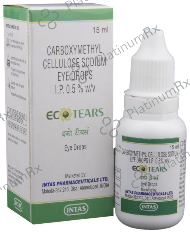 Eco Tears 0.5% Eye Drop 15ml