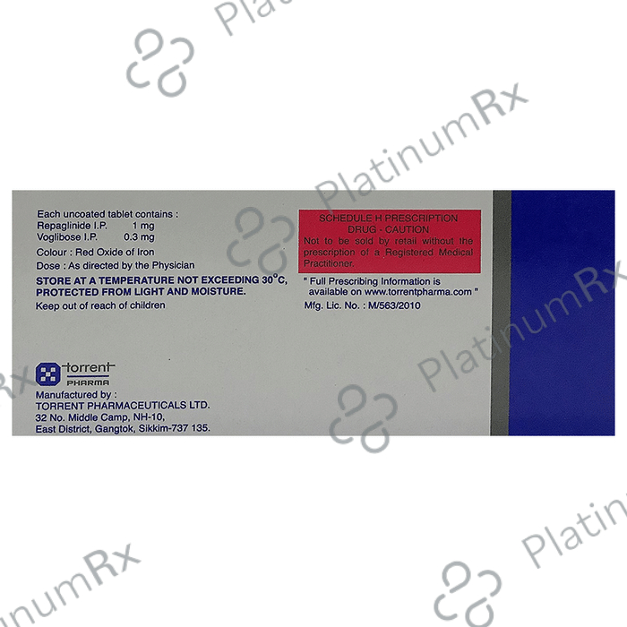 Eurepa V 1/0.3mg Tablet 10s