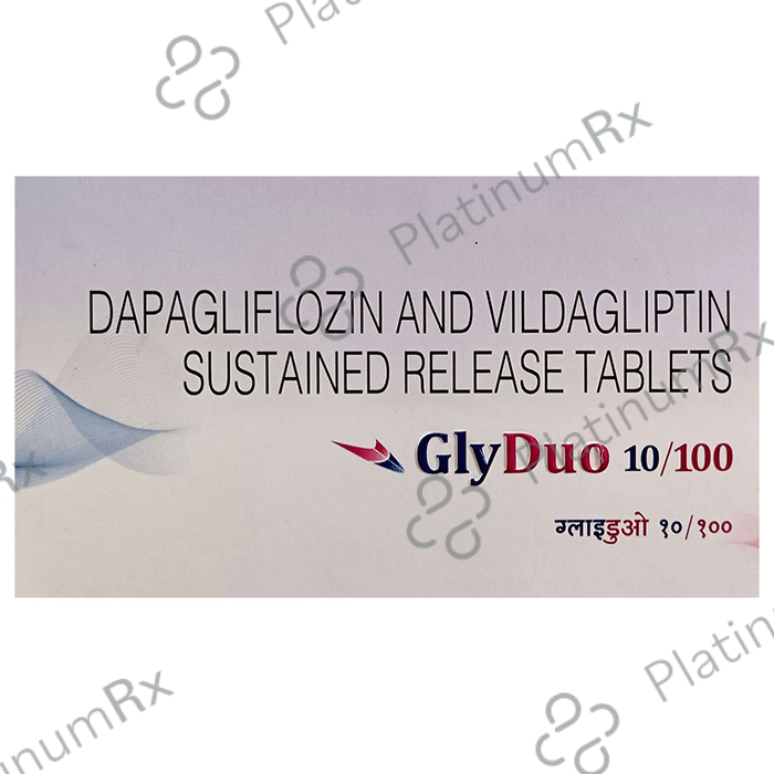 GlyDuo 10/100mg Tablet SR 10s
