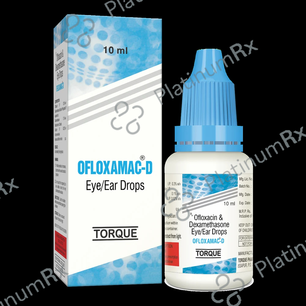 Ofloxamac D Eye Drop 5ml
