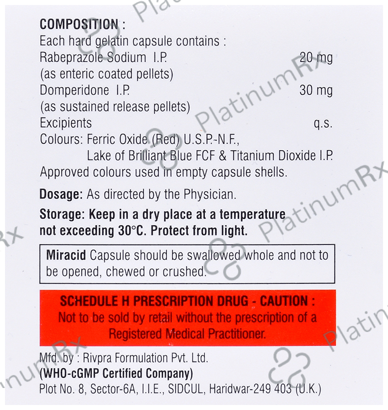 Miracid Capsule SR