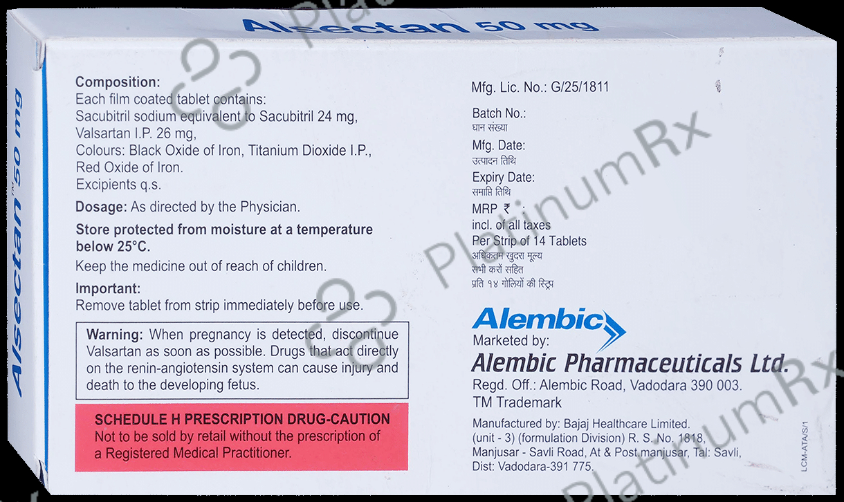 Alsectan 24mg/26mg Tablet