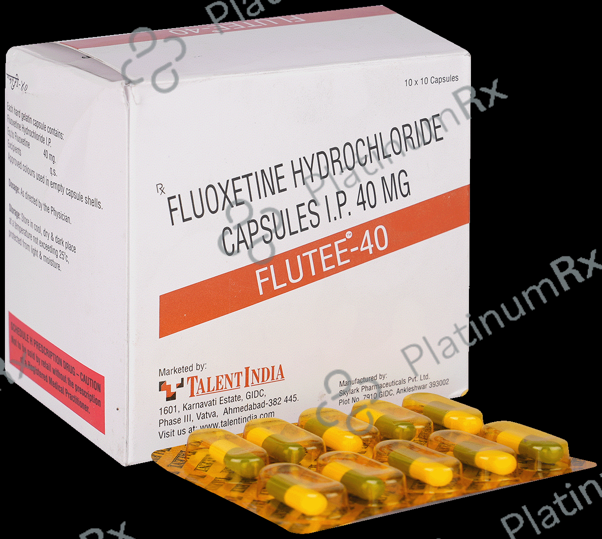 Flutee 40mg Capsule