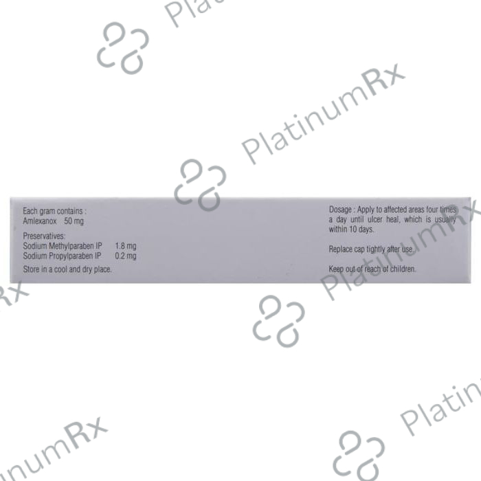 Lexanox 50mg Oral Paste 5gm
