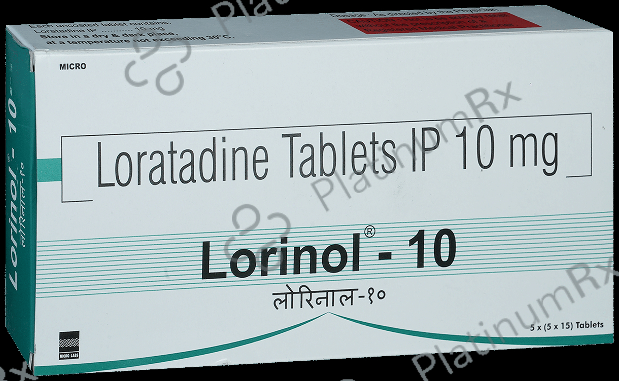 Lorinol 10mg Tablet 15s