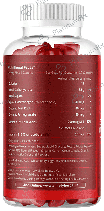 Simply Herbal Apple Cider Vinegar Gummies
