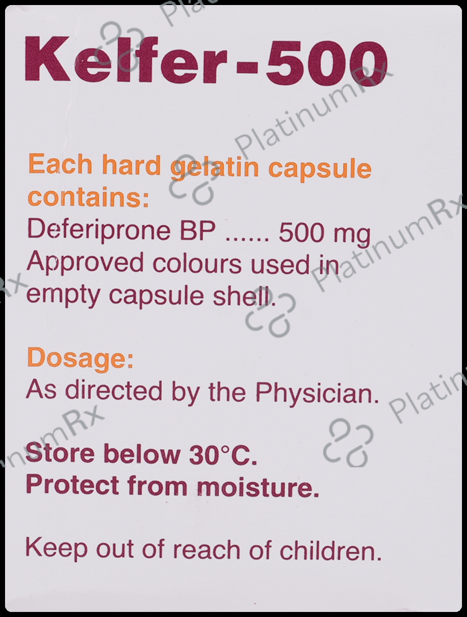 Kelfer 500 Capsule