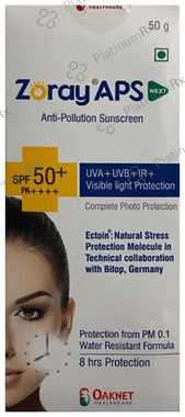 Zoray APS Next Sunscreen SPF 50+