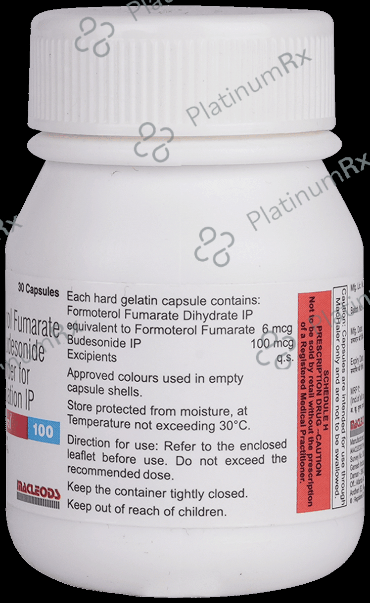 Budetrol 6mcg/100mcg Rotacap