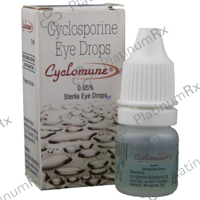 Cyclomune 0.05% Eye Drop 3ml