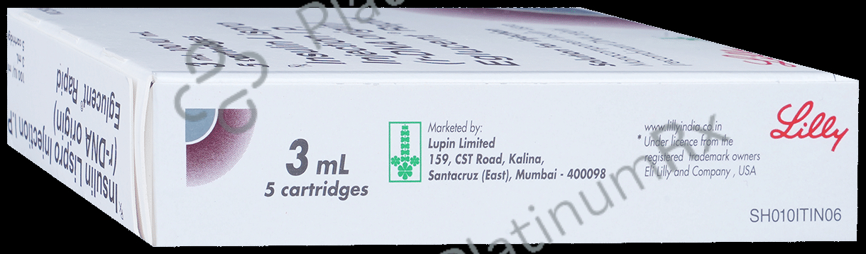 Eglucent Rapid (100 IU/ml) (1*3ml Cartridge / Injection))