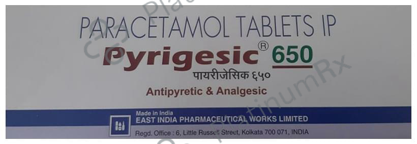 Pyrigesic 650 Tablet 15 Tablet
