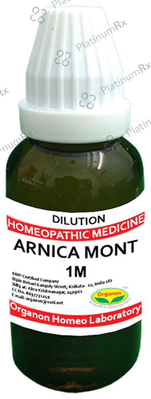 Organon Arnica Mont Dilution 1M