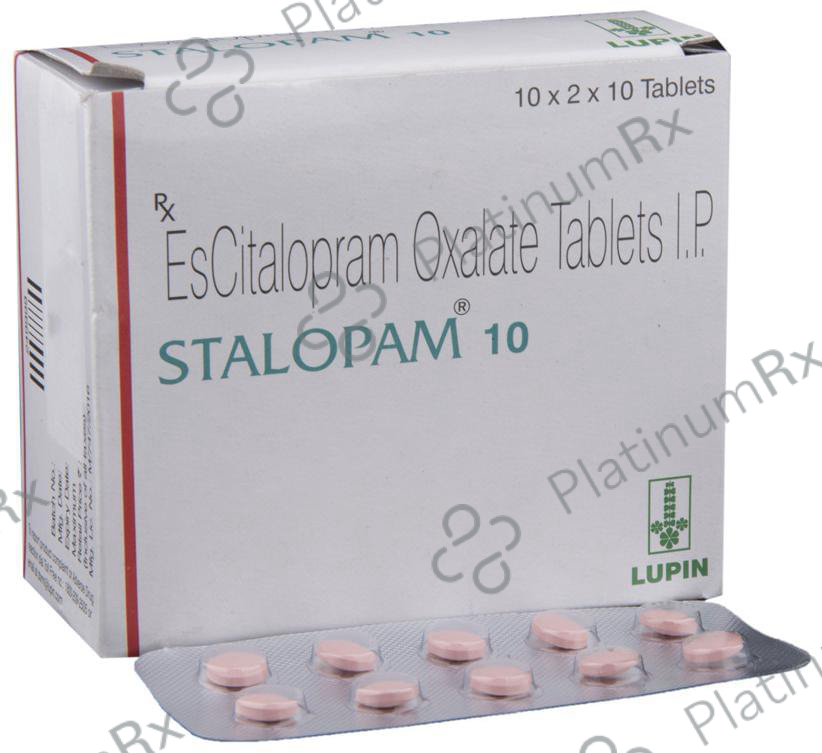 Stalopam 10mg Tablet 10s