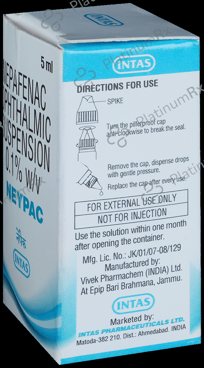 Neypac 0.1% Eye Drop
