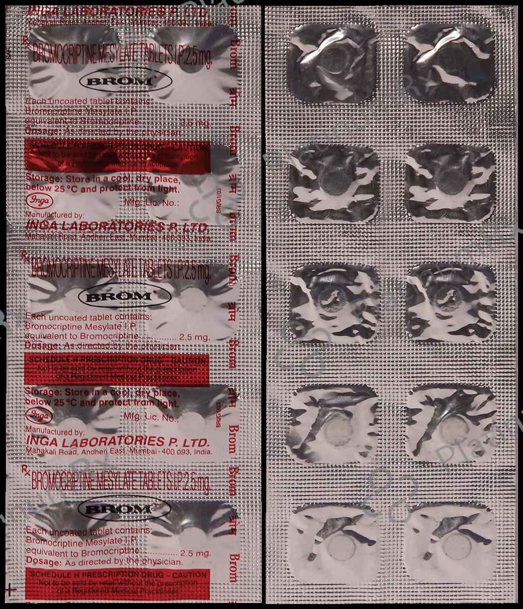 Brom 2.5mg Tablet