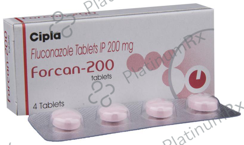 Forcan 200mg Tablet 4s