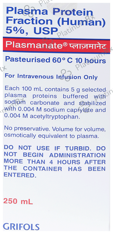 Plasmanate 5% Infusion