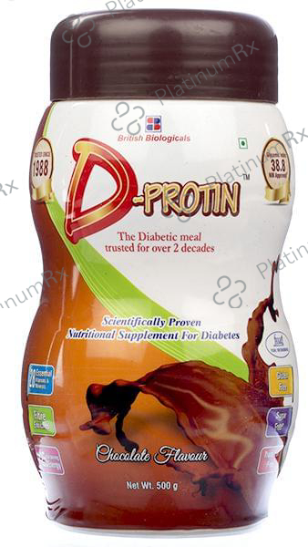D Protin Chocolate Powder 500gm