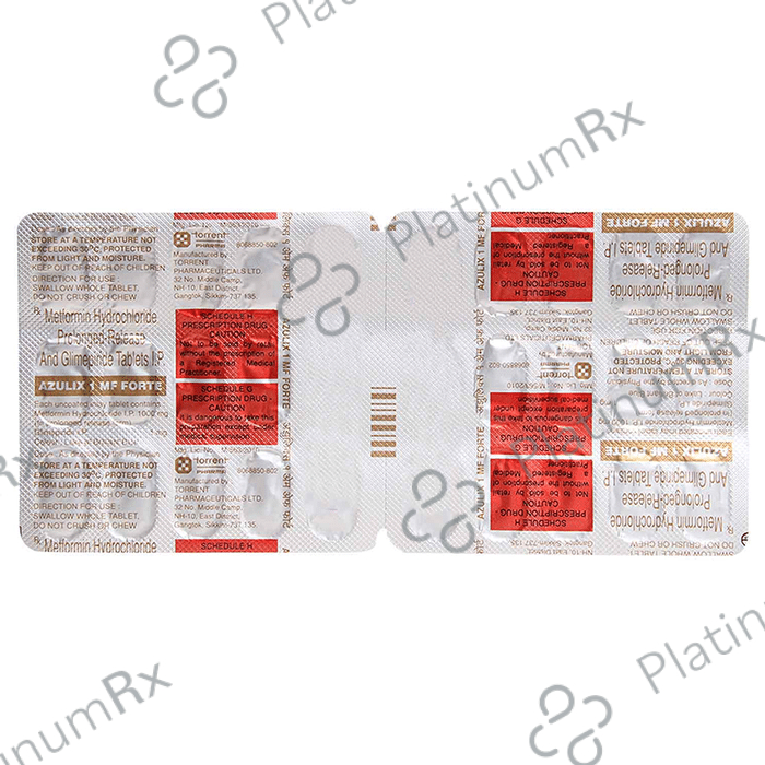 Azulix 1 MF Forte 1/1000mg Tablet PR 15s