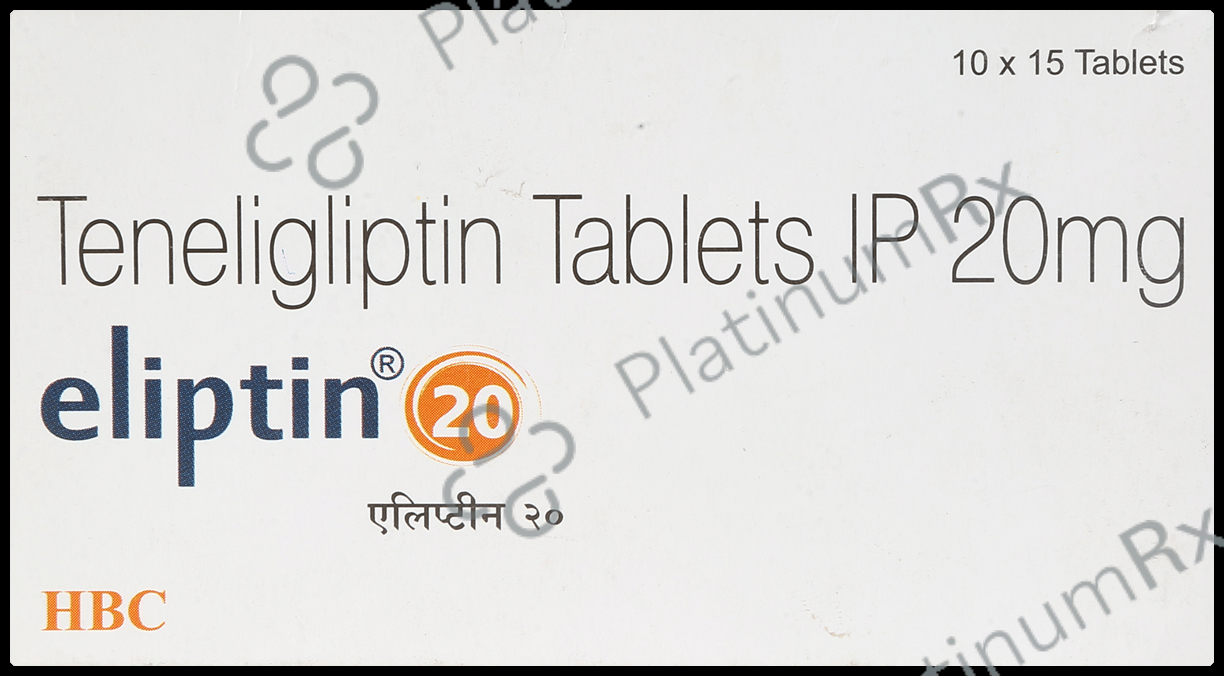 Eliptin 20mg Tablet 15s