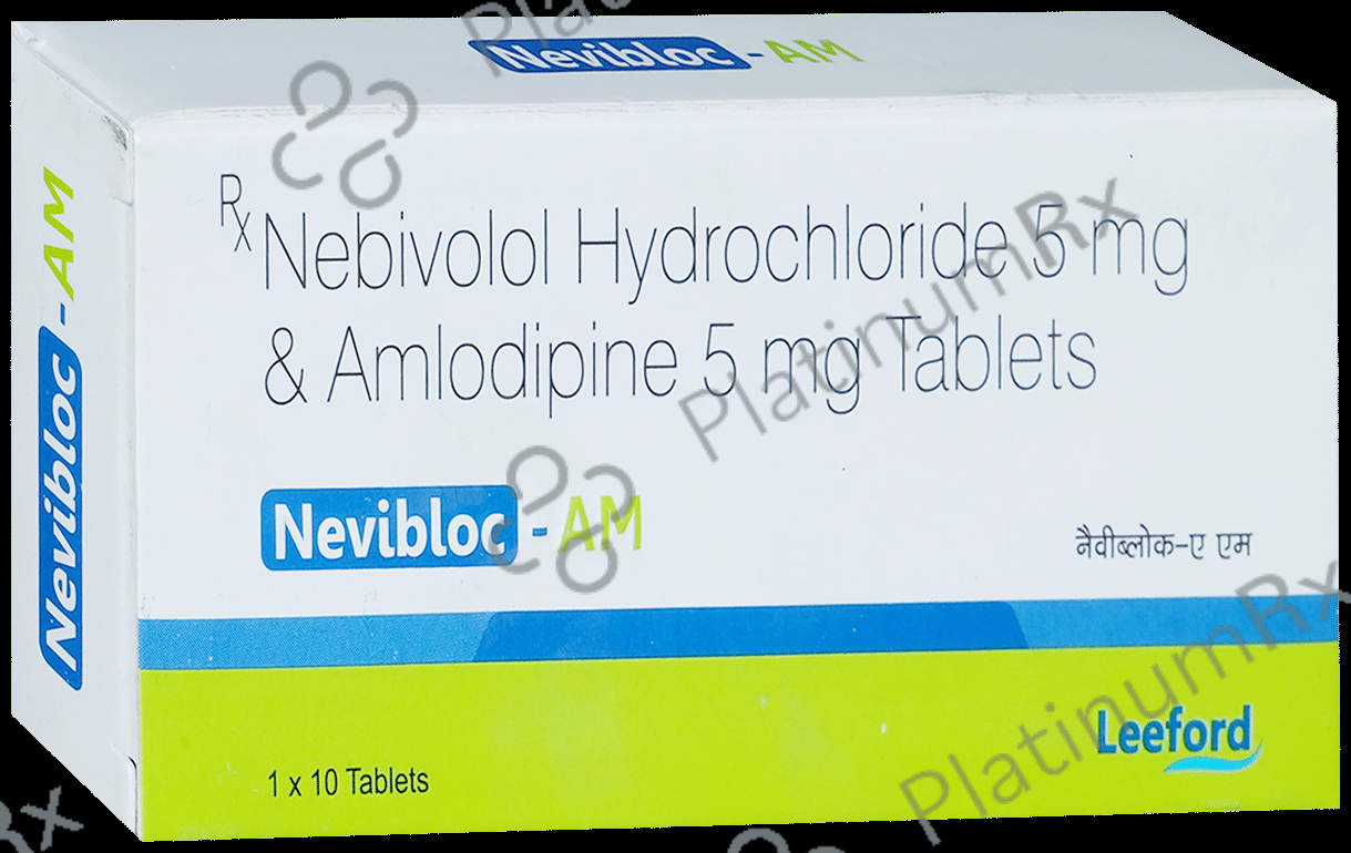 Nevibloc AM 5/5mg Tablet 10s