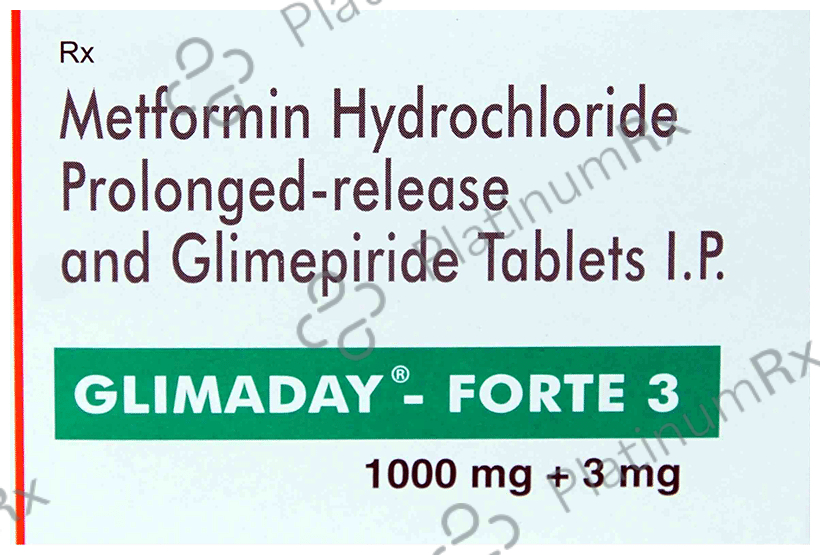 Glimaday-Forte 3 Tablet PR