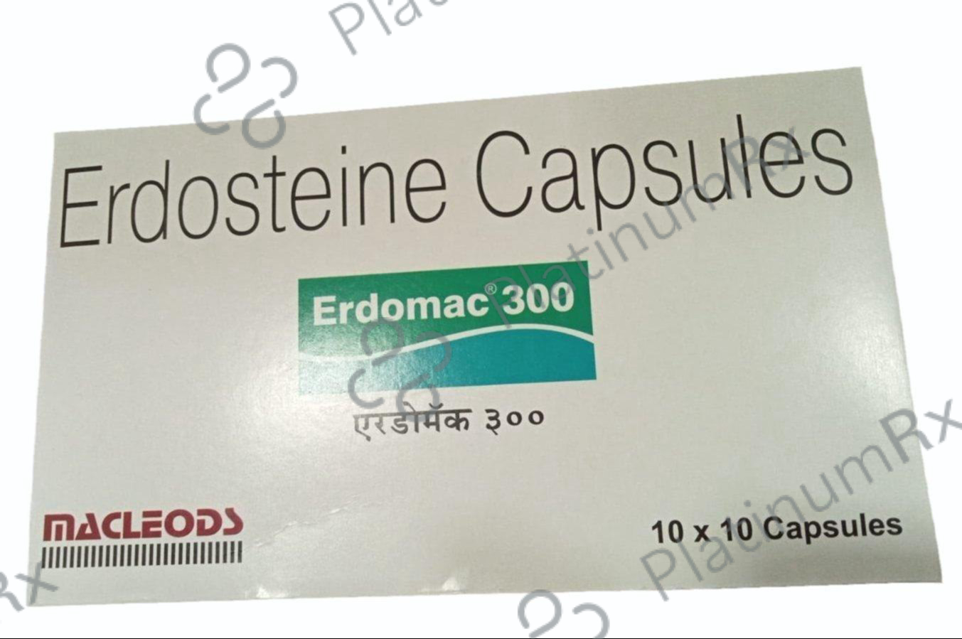 Erdomac 300mg Capsule 10s