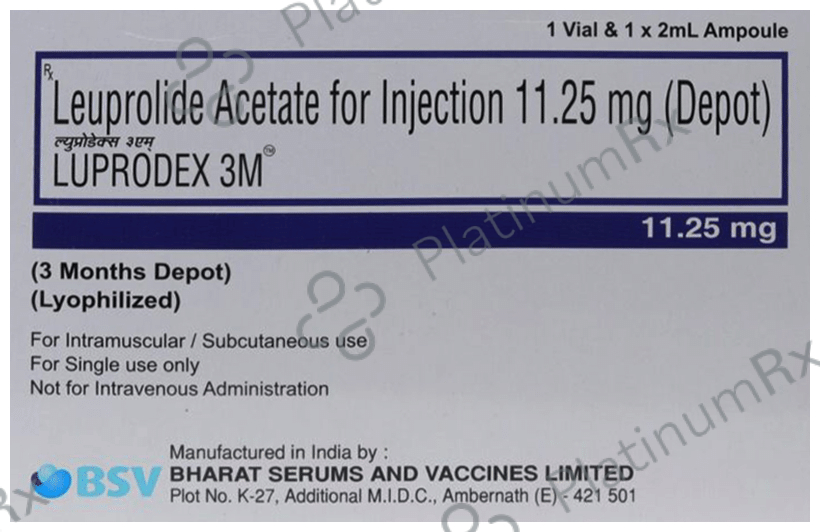Luprodex 3M 11.25mg Injection