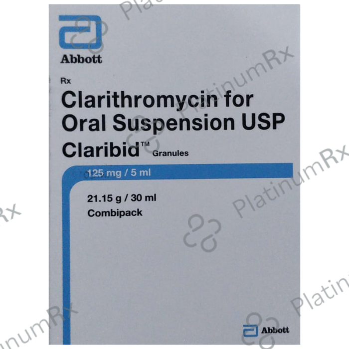 Claribid 125mg Oral Suspension 30ml