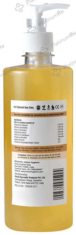 Puro Herbal Hand Sanitizer Sandal 500 ml