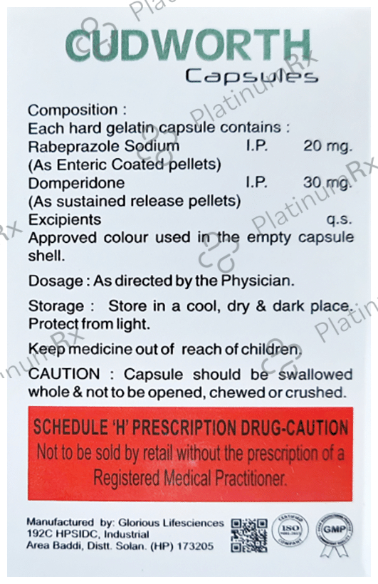 Cudworth Capsule SR