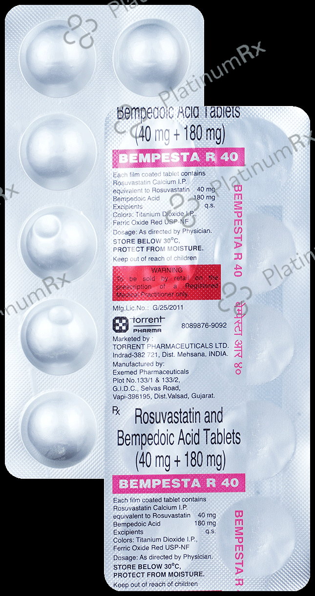 Bempesta R 180mg/40mg Tablet