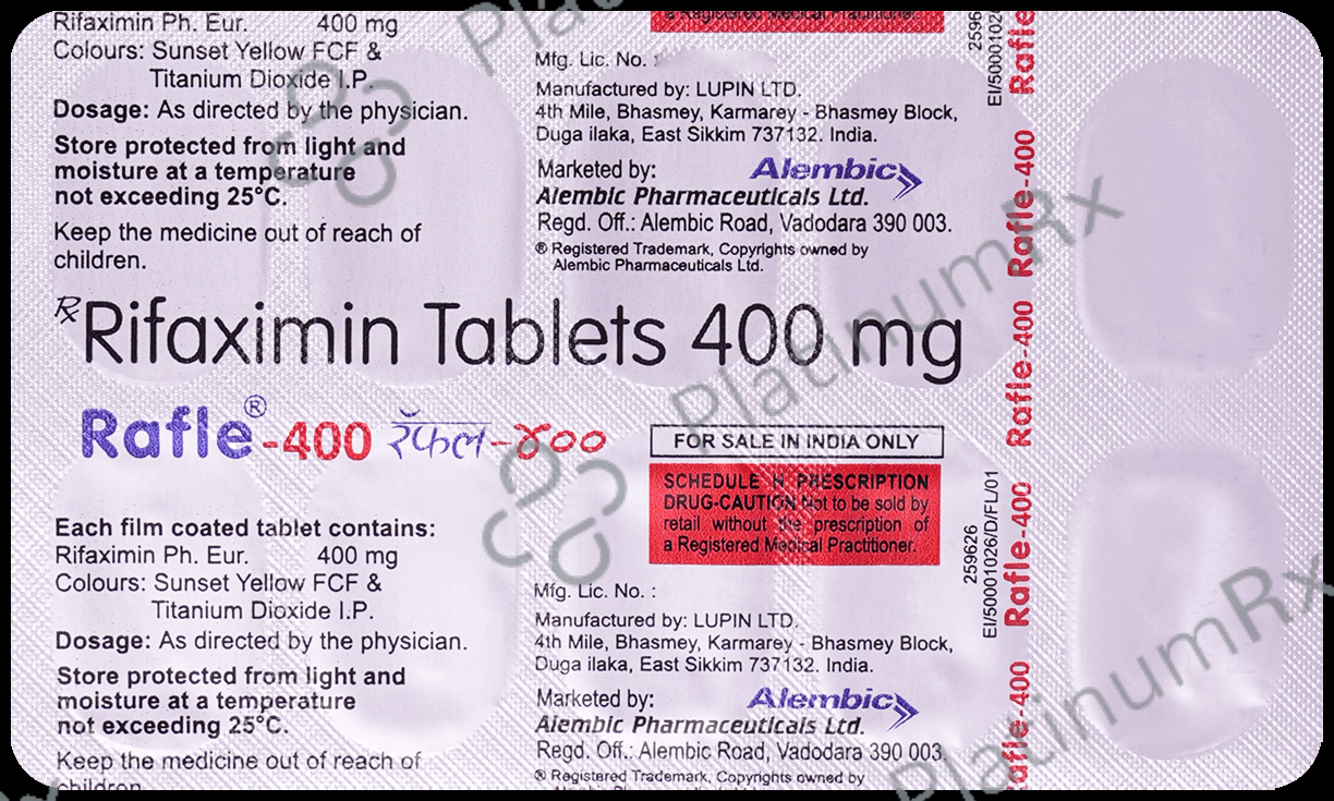 Rafle 400mg Tablet 10s