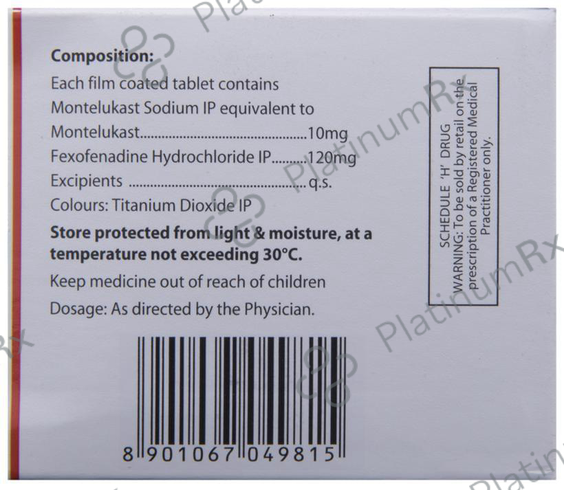 FM 24 120/10mg Tablet 10s