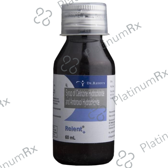 Relent Plus 30/5mg Syrup 60ml