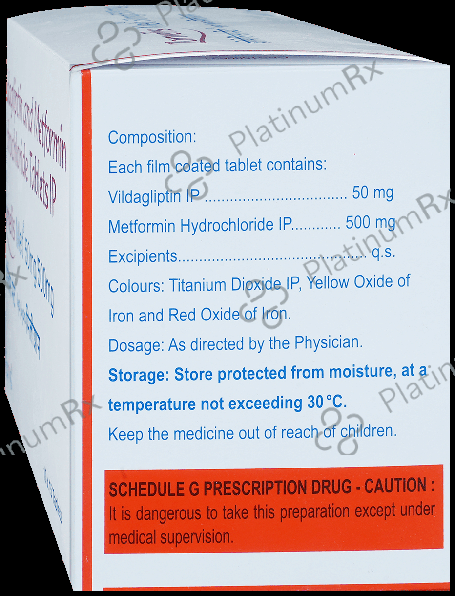 Zomelis Met 50/500mg Tablet 15s