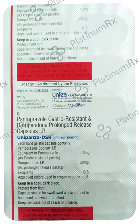 Unipanza-DSR Capsule