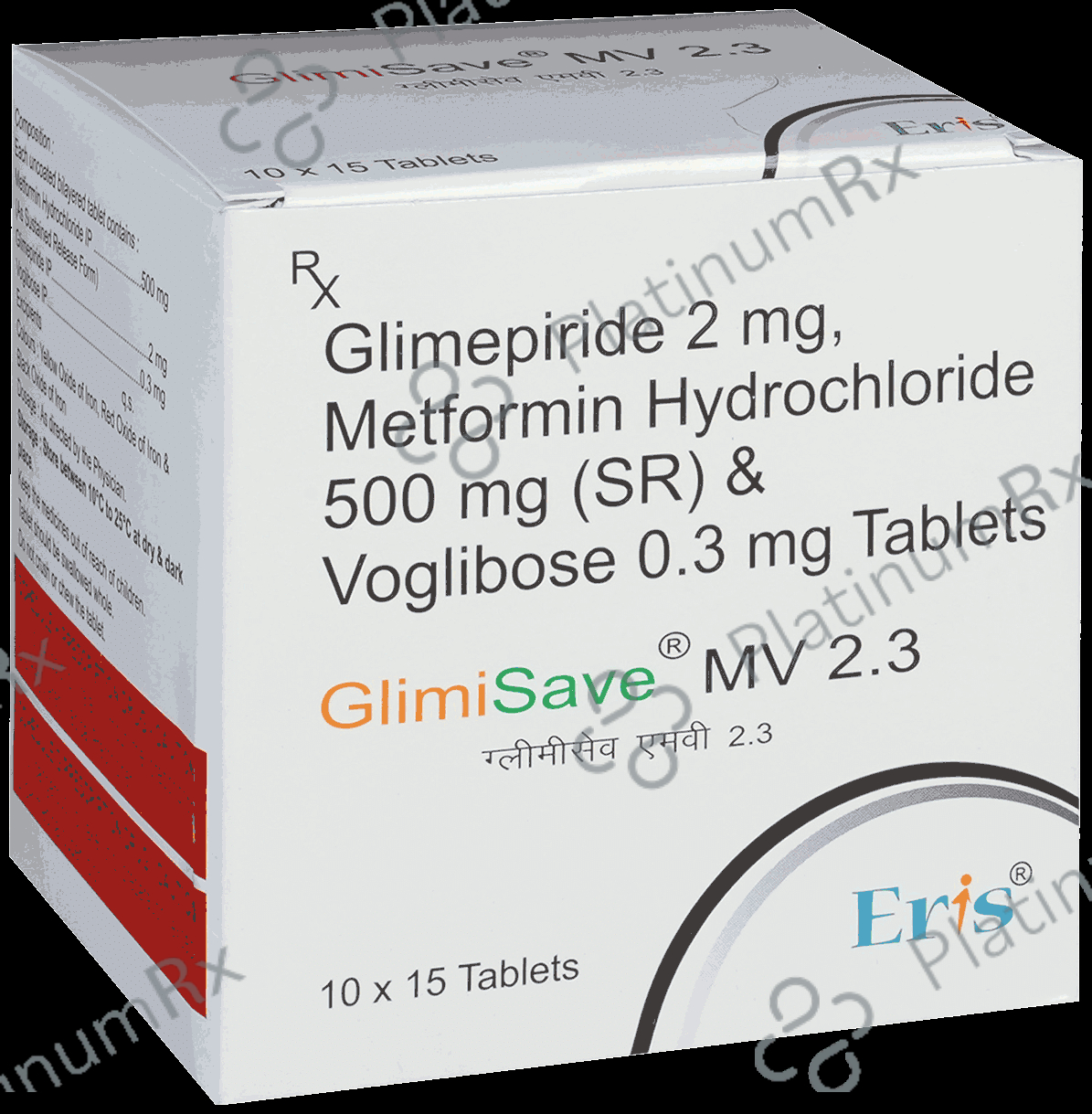 Glimisave MV 2/500/0.3mg Tablet SR 15s