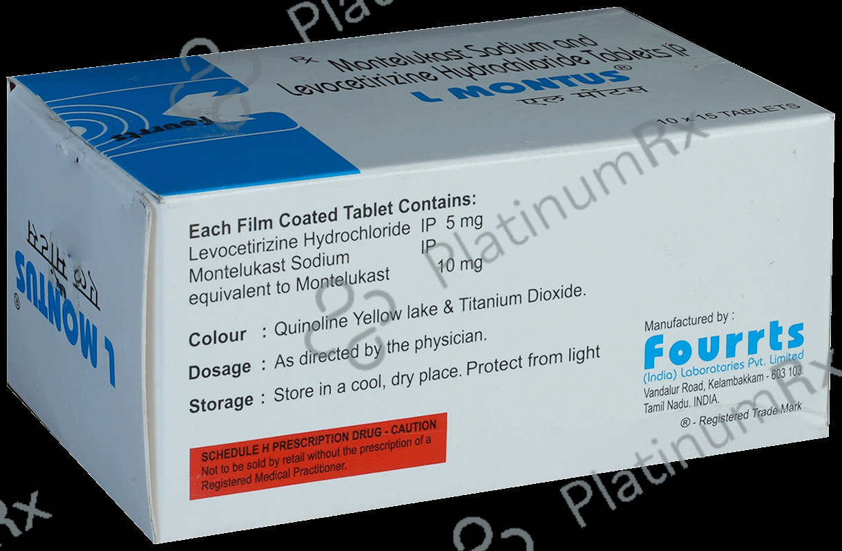 L Montus 5/10mg Tablet 15s