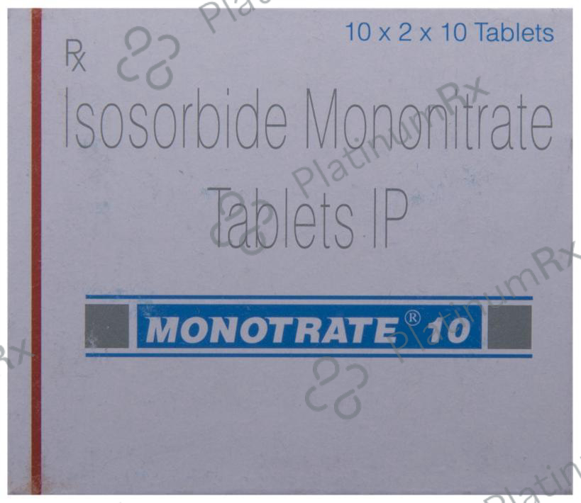 Monotrate 10mg Tablet 10s
