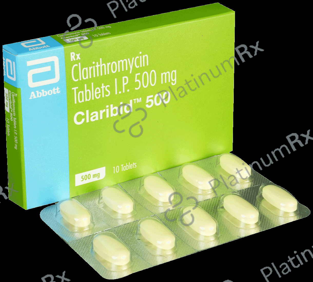 Claribid 500mg Tablet 10s