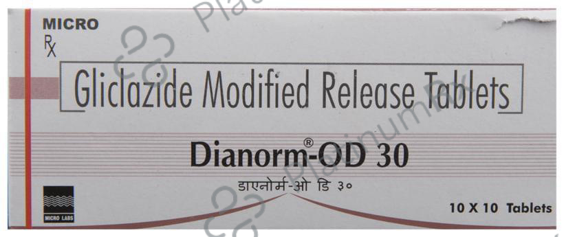 Dianorm OD 30mg Tablet MR 10s