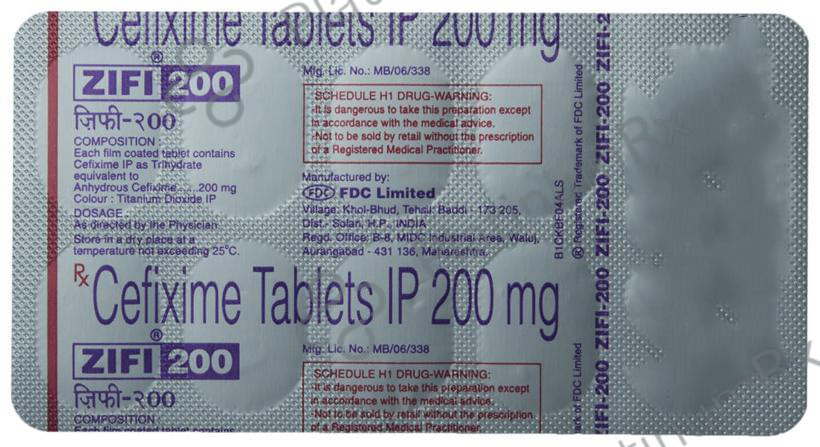 Zifi 200mg Tablet 10s