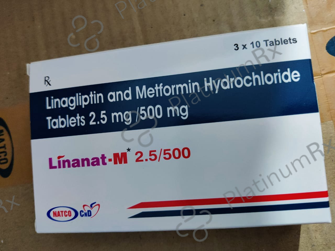 Linanat M 2.5/500mg Tablet 10s