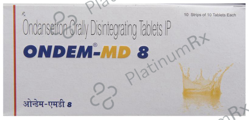 Ondem MD 8mg Tablet DT 10s