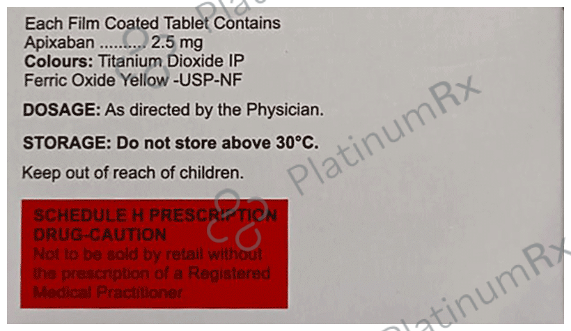 Apiban 2.5mg Tablet