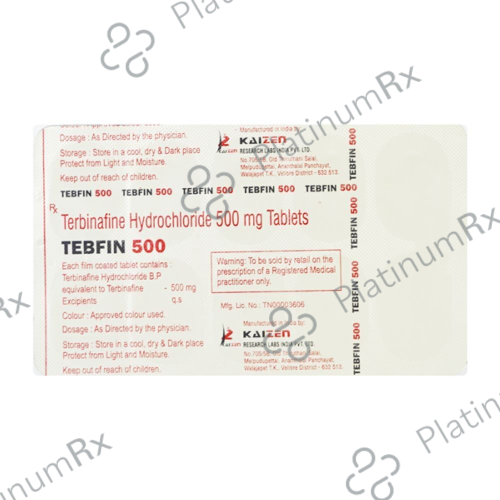 Tebfin 500mg Tablet 10s